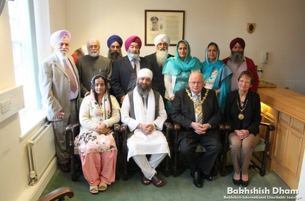 Baba Daljit Singh Ji's Visit to Sandwell Mayor