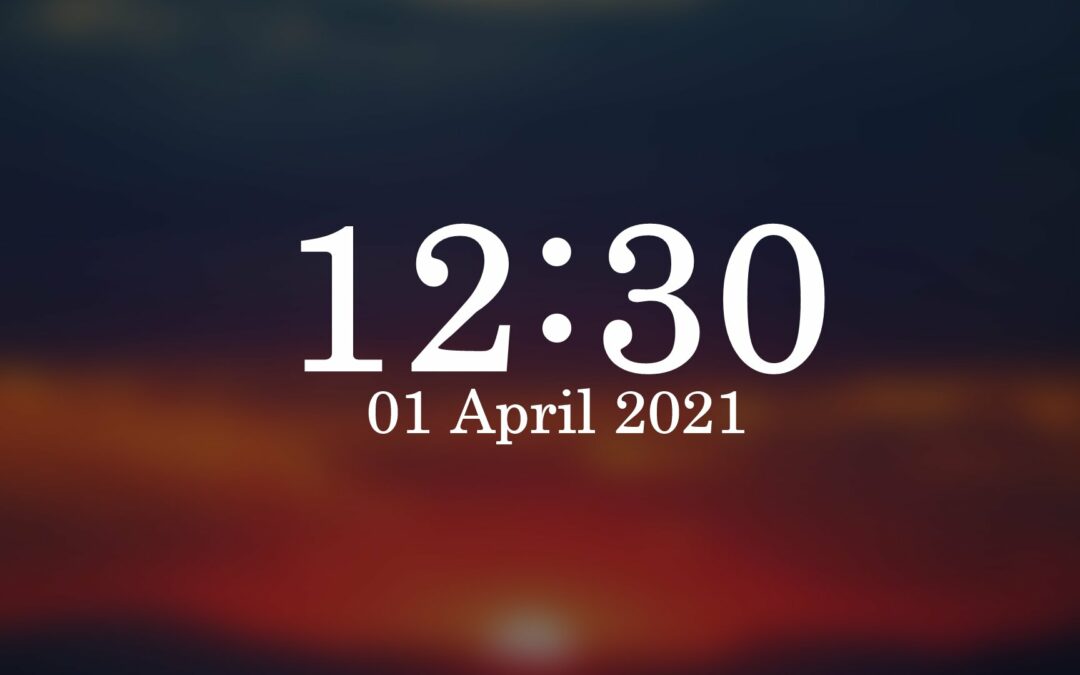 [2021] DST Summer Time Change